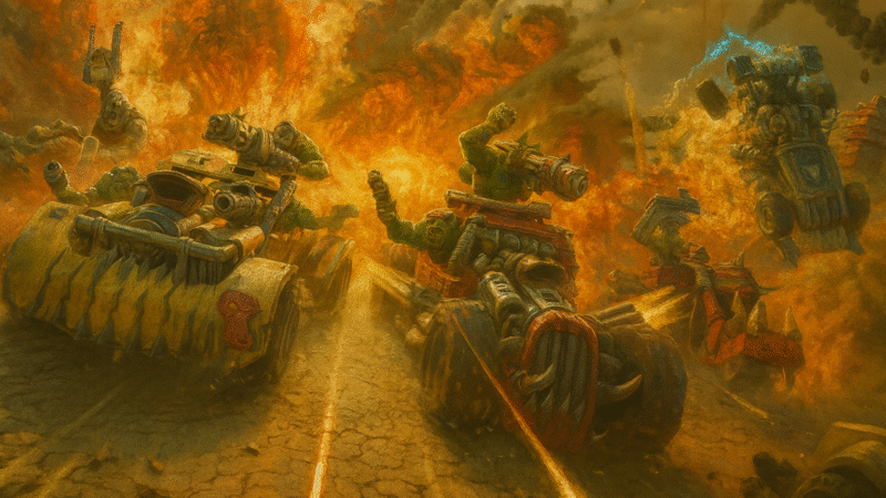 Red Goes Fasta – Da Ork nowy song!