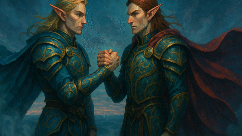 🎸 THE HIGH BETRAYAL – rockowa ballada o zdradzie i chwale High Elfów! ⚔️🔥